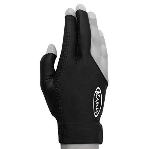 Kamui New 2017 Billiard GLOVE - QuickDry - For RIGHT Hand - Black (S)