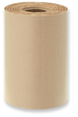 緩衝材 紙 エアークッション エコクラフト PAC120 アスウィル 手で切れる 120×205 mm 梱包 茶色 ロール フィルム ピロー型 100m巻