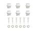BTG Upgrade White Damping Rubber Balls & Anti-drop Pins kit Transparent for DJI Phantom 3 Pro Professional Standard Advanced Gimbal Anti Vibration