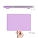 iBenzer Macbook Pro 13 with CD-ROM Plastic Hard Case, Keyboard Cover (Purple)