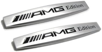 balagongzhu AMG Multimedia Control Badge Emblem Cover Sticker For Mercedes CLK SLK Class