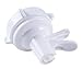 Water Dispenser Valve DIRZA for 55MM Crown Top Drinking Bottle Reusable Water Jug Cap- Includes Lid Dirt Protector - NOT for Screw Tops