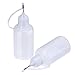 12 Pack Precision Tip Glue Applicator Bottle Plastic Liquid Dropper Bottles DIY Quilling Tool, 1 Ounce (30 ml)
