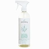 Puracy Natural Laundry Stain Remover, Enzyme-Based Spot Cleaner, Free & Clear, 16 Ounce
