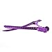 AKOAK 12 Pcs/Pack Professional Hairdressing Salon Hair Styling Stainless Steel Hairdressing Duck Bill Alligator Clips Fashion Styling Tools（Gold）