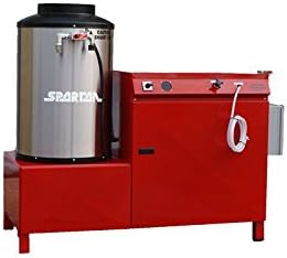 Spartan Big Blast 5300 STNG/3Ph/460V Hot Water Pressure Washer, 460V/3 Phase, 10 hp Natural Gas Fired Electric Motor, 3000 psi, 5.0 GPM