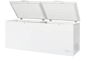 Maxx Cold MXSH23.6SHC Extra Large Chest Freezer 23.6 Cu ft. Storage (669L) with Split Top 78.75 Inch Wide Commercial Deep Freezer with Locking Lids NSF Garage Ready