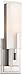 Possini Euro Design Midtown Modern Wall Light Sconce Satin Nickel Hardwired 4 1/2