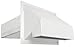 Imperial 3-1/4" x 10" R2 Premium Range Exhaust Hood,  White, VT0500 primary