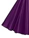 GownTown Womens Dresses Party Dresses 1950s Vintage Dresses Swing Stretchy Dresses, Purple, Large