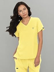 KOI Basics KOI1011 Women's Scrub Top Sunshine M