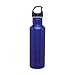 Simply Green Solutions - Stainless Steel Water Bottle for School, Workout, & Work, Reusable Water Bottles for Women & Men, Wide-Mouth Water Flask, 24oz Water Bottle with Screw-On Lid, Blue