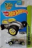 Hot Wheels 2014 HW Workshop Custom Volkswagen Beetle 247/250, Exclusive ZAMAC
