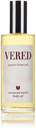 Vered Organic Botanicals Body And Facial Oils 100% Certified Organic (Rosewood Neroli)