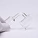 90 Degree 4mm Wall Thick Quartz with Glow Ball Glass Collector (14mm Female)