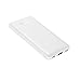 EasyAcc Slim Power Bank 10000mAh, QC Quick Charge 10000 Portable Charger, Ultra Compact External Battery, Lightweight Battery Pack for Android, Galaxy S8/S7,iPhone X/8/7 Plus and More - White