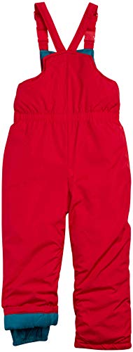 Wippette Boys' 2-Piece Heavyweight Snowsuit with Puffer Jacket and Snow Bib Pants, Size 3T, Blue/Red Space