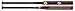 DeMarini 2015 Flipper Aftermath OG Slowpitch Bat, Black/Dark Red/Pale Gold, 34 inch/27 oz
