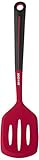 Art And Cook Premium Silicone Slotted Turner, Red