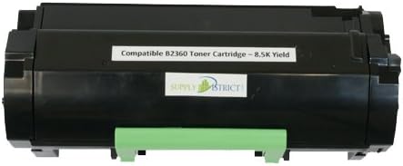 SupplyDistrict - Compatible Dell B2360 High Yield Toner Cartridge for B2360d B3460dn B3465dnf (Replaces 331-9805)