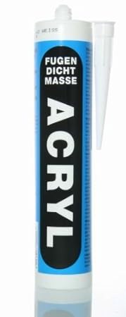Acryl Dichtmasse neutral Farblos / Transparent Überstreichbar