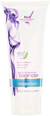 Purple Leave-in Conditioner. Restores Hair Manageability and Shine, Smooths Hair, Prevents and Neutralizes Unwanted Brassy Yellow Tones in Blonde, Color Treated, Gray, and Dry Hair.