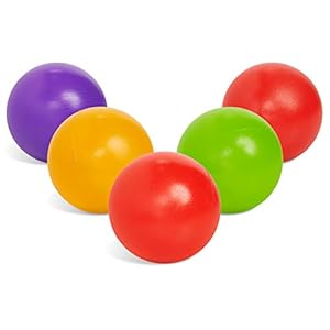 Multi-Colored Replacement Ball Set of 5 for Playskool Ball Popper Toys | Compatible with Busy Ball Popper Toy and…