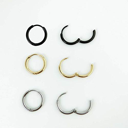 1 EACHLP+10mm+Cartilage+Earrings+Women