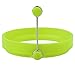 Robot Bee 4 Pack Non-stick Silicone Egg Ring, Kitchen Cooking Round Egg Pancake Rings Mold BPA Free-Green