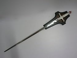 S0141 Movie Harry Potter Gryffindor Sword RED Ruby