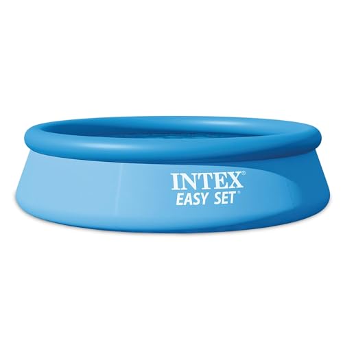 INTEX "Easy Set" XL Pool rund Aufstellpool 305 x 76 cm, Volumen 3.853 l, Großer Aufblasbarer Pool Garten – Aufstellpool Schwimmbecken Kinder ab 6 Jahr