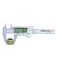 General Tools & Instruments   Calibrador digital con pantalla LCD extragrande (acero, 6.0 in)