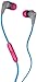 Skullcandy Ink'd 2.0 Micd Gray/Cyan/Gray in-Ear Headphones with in-line Mic (S2IKGY-383)