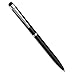 BoxWave Stylus Pen Compatible with Panasonic Toughbook CF-C2 - Meritus Capacitive Styra, Capacitive Stylus with Ballpoint Pen - Jet Black