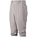 Mizuno Youth Premier Short Baseball Pant, Grey, Youth XX-Large