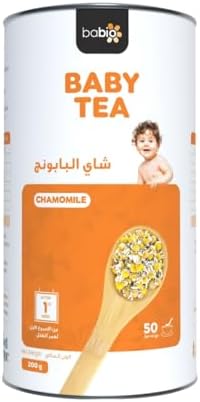 BABIO Chamomile Baby Tea – Gentle Herbal Tea for Infants (From 1st Week ...