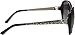GUESS Women's Acetate Oversized Square Sunglasses, BLK-35, 58 mm