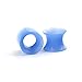 Ruifan Ultra Thin Silicone Ear Skin Flexible Flesh Tunnel Expander Stretching Gauge Earlets Plug Set Mix Color Gauges Kit 0G - 9 Pairs