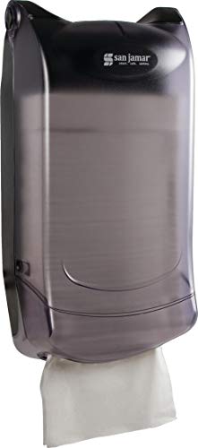 image for San Jamar H5003P Venue Wall Mount Interfold Napkin Dispenser, 600 Capa