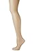 Miss O 40 Denier Open Crotch Pantyhose-Beige-Large / XL