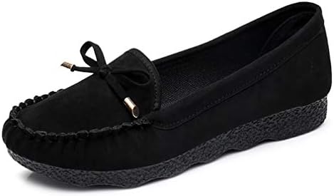 YVWTUC Middle-Aged Women's Flexible Convenient Walking Shoes Flat Comfort