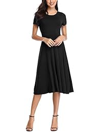 Urban CoCo - Vestido de manga corta para mujer