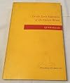 The Library of Liberar Arts: Quintilian; On the Early Education of the Citizen-Orator (1965)