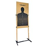 Highwild Adjustable Target Stand Base for Paper Shooting Targets Cardboard Silhouette - H Shape - USPSA/IPSC - IDPA Practice - 13
