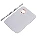 Your Choice New Stainless Steel Professional Pro Cosmetic Makeup Palette Spatula Makeup Artist Tool for Mix Foundation Shades (150x100MM)