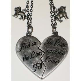 broken necklace heart necklaces matching twilight couples quotes lion movie lamb famous gift dog relationship them sets tags quote quotesgram