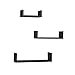 Danya B. XF11039BK Laminated MDF Floating 