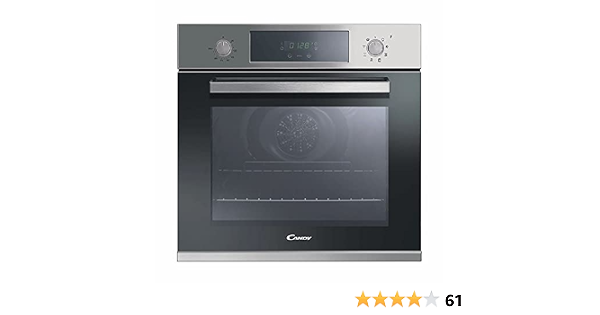 Candy FCP605XL/E horno Horno eléctrico 65 L Acero inoxidable A+ :  Amazon.es: Grandes electrodomésticos