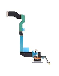 OmniRepairs Cable de carga USB Dock Port Flex de repuesto con micrófono compatible con iPhone X modelo (A1865, A1901, A1902) con kit de herramientas de reparación