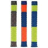 SG Multicolor Cushioned Cricket Bat Grips, 63.5mm - 70mm, 3 Pack